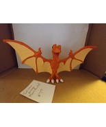 Two-Tone Orange Pterodactyl Wing Span Dinosaur Figure Toy - $9.53 CAD