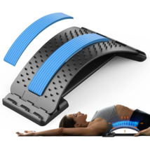 Posture Relief Back Cracker Stretcher Lower Lumbar Support Massage Pain ... - £10.23 GBP