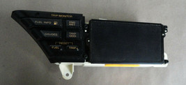 92-93 Corvette DIC Driver Information Center Switches Black/Orange LAH 03717 - £78.45 GBP