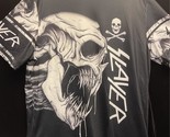 Tour Shirt Slayer Skull Profile All Over Print Shirt XXLARGE BLACK - $25.00