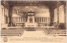 Postcard Marriage Hall Chamber City Hall Bruxelles Brussels Belgium - £3.96 GBP
