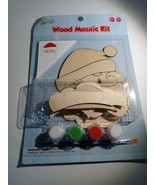 The Image Group Wood Mosaic Paint Art  Kit Featuring Santa-Brand New-SHI... - $10.25 CAD