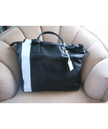 NWOT/REED KRAKOFF/GYM BAG II/TOTE BAG/TRAVEL BAG/BLACK/WHITE - $800.00