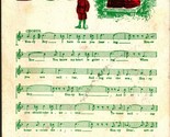 Honey Boy Song Illustrated Music and Lyrics 1908 Postcard York Music Com... - £7.67 GBP