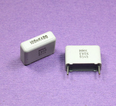 25pcs Evox 100nF 400v 10% Metalized Polyester Film Box Capacitor MMK - $6.75