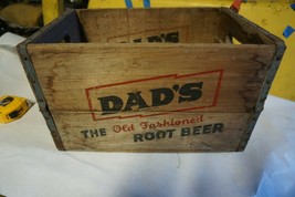 Vintage Dads Root Beer Soda Box Crate Youngstown O. - $149.99