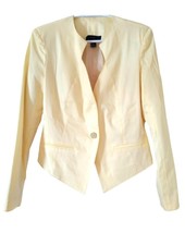 Forever 21 yellow long sleeve women&#39;s Blazer suit S - £90.85 GBP