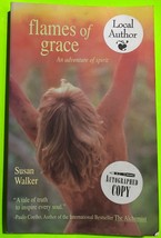 Vtg Flames of Grace: An Adventure of Spirit by Susan Walker (PB 1998) SIGNED - £0.79 GBP