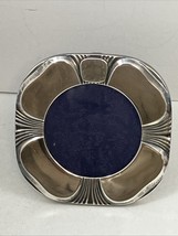 MEMA/GAB Sweden Silver Plate Photo Frame 3.5”X3.5” Fits Photo 2.25”X2.25... - $29.65