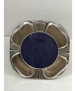 MEMA/GAB Sweden Silver Plate Photo Frame 3.5”X3.5” Fits Photo 2.25”X2.25... - $41.64 CAD