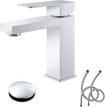 Kenes Lj-9031-5 Chrome Bathroom Faucet, Single Handle, Bathroom Sink, Vanity, - $86.95