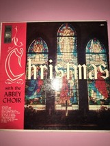 Christmas With The Abbey Choir Long Play Album #2071 Rare Vintage Collectible - £26.35 GBP