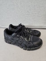 Asics Black Gel Mens Sneakers Size 10.5  (C3) - £27.25 GBP