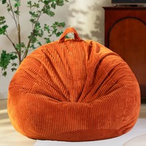 Large Stuffed Animal Storage Bean Bag Chair （No Filler）, 3 Ft Giant Heav... - $701.99 MXN