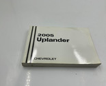 2005 Chevy Uplander Owners Manual Handbook OEM J01B29024 - $14.84