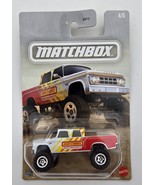 Matchbox 2025 Dodge D200 Pickup 1968 White Red Yellow 4/5 Diecast Motors... - €6,88 EUR