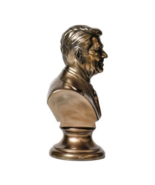 Ronald Reagan American US President bust sculpture 12" in bronze finish - $147.51
