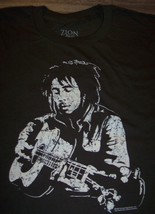 Vintage Style Bob Marley Playing Guitar T-Shirt Small New - £16.07 GBP