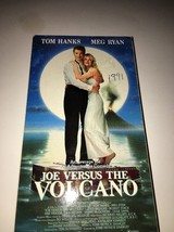 Vintage Vhs Video Tape Joe Versus The Volcano Movie Warner 1990 Collectible Rare - £13.35 GBP
