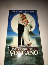 Vintage Vhs Video Tape Joe Versus The Volcano Movie Warner 1990 Collectible Rare - £10.67 GBP