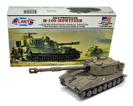 Atlantis Models M-109 Self Propelled Howitzer with Crew 1:48 Scale Model Kit NIB - £17.14 GBP