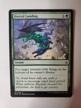 MTG Magic The Gathering Card Forced Landing Instant Green War Of The Spark 2019 - £5.73 GBP