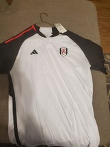 Fulham FC 23-24 Home White Jersey | Size Mens 2XL Slim Fit Soccer BNWT missing s - $25.00