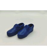 Mattel Fashionista KEN Doll Blue Faux Lace Loafer Shoes - Barbie Accesso... - $6.92