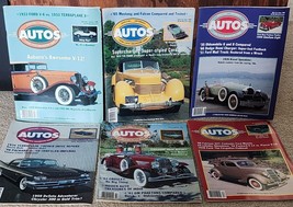 1989 Vintage Hemmings Special Interest Autos Car Magazine Lot Of 6 Full ... - £14.90 GBP