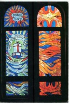 Stained Glass Windows Great Synagogue Tel Aviv Israel 14703 Palphot c198... - $4.50