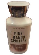 1 Bath & Body Works Pink Mango Spritzer Body Lotion Cream 8 Oz Shea Vitamin E - £14.82 GBP