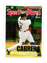 2005 Topps Updates &amp; Highlights #UH161 Miguel Cabrera Florida Marlins - £1.57 GBP