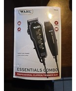 Wahl Professional Essentials Combo Clipper/Trimmer Duo w/ Guards Dmgd Bo... - £63.88 GBP