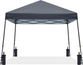 Abccanopy Stable Pop Up Outdoor Canopy Tent 12 X 12 Ft Base / 10 X 10, Dark Gray - £141.61 GBP