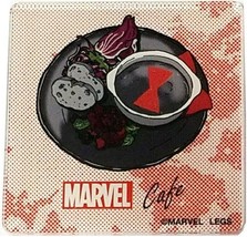 Marvel Cafe Menu Black Widow Black Squid Ink Gratin Inspired Fridge Magnet(Rare) - £3.94 GBP