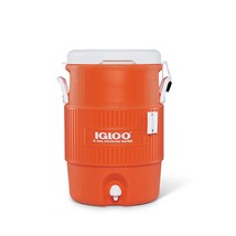 Igloo Seat Top 5 Gal Orange Beverage Cooler - £54.14 GBP