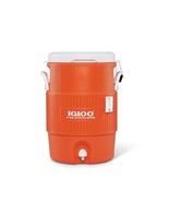 Igloo Seat Top 5 Gal Orange Beverage Cooler - £54.52 GBP