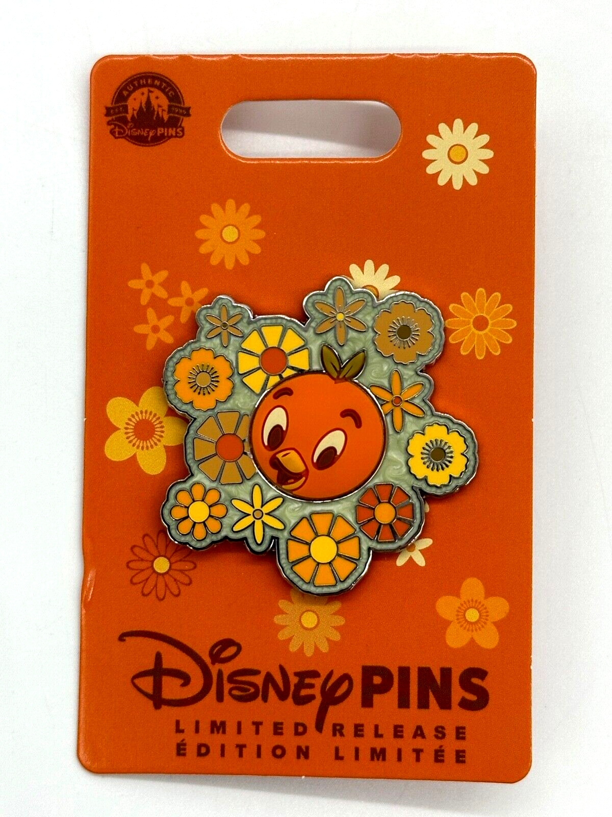 Primary image for Disney Parks Epcot Flower and & Garden Festival Orange Bird Floral Pin NWT 2023