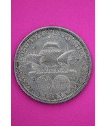 1893 Columbian Chicago Worlds Exposition Commemorative Silver Half Dolla... - $32.81 CAD