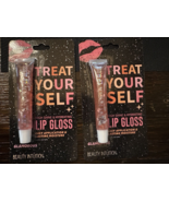 2 Clear Beauty Intuition High Shine Hydration Lip Gloss Makeup .4 oz - £9.57 GBP