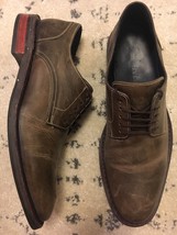 Cole Haan Stratton Lace Oxford NikeAir Distressed Brown Leather Mens Size 11 B8 - £42.31 GBP