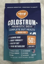 Colostrum Supplement IgG + DE111® Probiotics for Women &amp; Men Gut Health exp 1/27 - £35.19 GBP