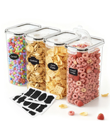 Cereal Container, Airtight Food Storage Containers, Plastic Cereal Stora... - €24,78 EUR