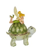 Disney Bradford Exchange Tinker Bell&#39;s Little Pal Turtle Music Box *Repa... - £59.24 GBP