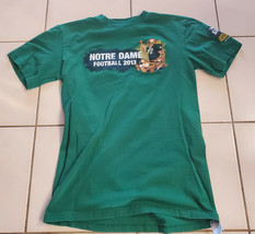 Notre Dame Fighting Irish Football 2013 &quot;THE SHIRT&quot; Alta T Shirt Green Size M - £10.38 GBP