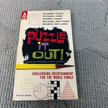 Puzzle It Out Games Paperback Book by Avon Book Division 1960 - £12.61 GBP
