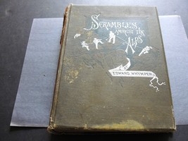 Scrambles Amongst the Alps-Down the Rhine , E. Whymper &amp; Lady Murphy- 1880 Book. - £19.78 GBP