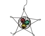 Midwest Wire Star with Glass Balls Western Rustic Christmas Ornament NWT - $10.01