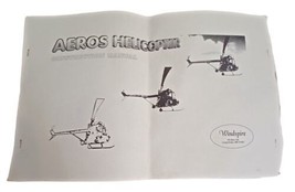 Original 1994 Windspire Aeros Helicopter Construction Manual - $204.26