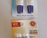 Aquaphor Lip Repair Stick 2x Immediate Relief Severly Dry Lips+2x Lip Re... - $18.69